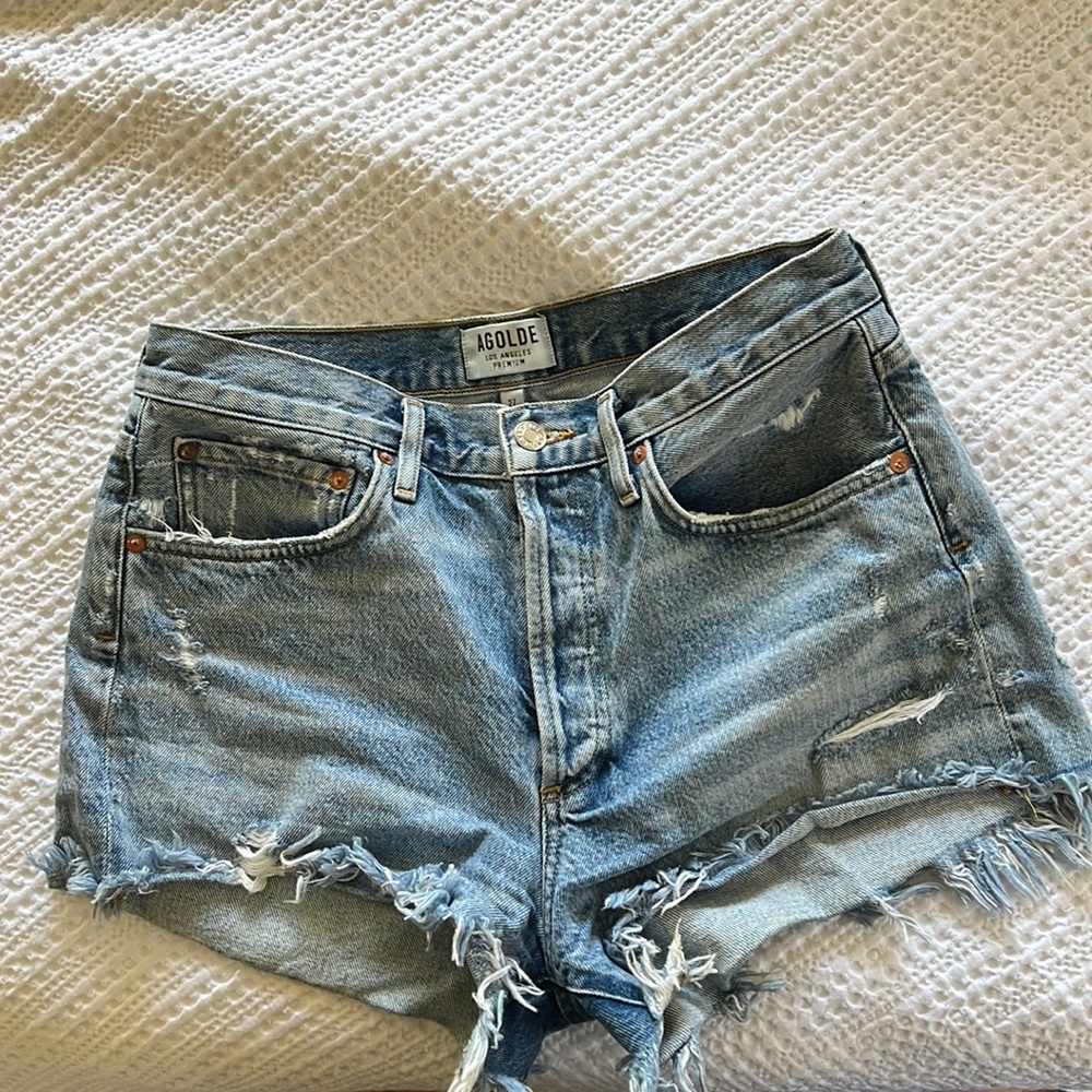 AGOLDE Parker Shorts